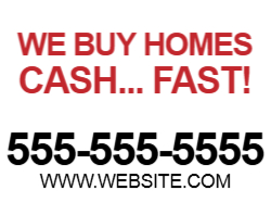 18 x 24 We Buy Homes 4