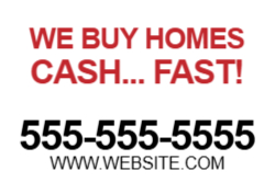24 x 36 We Buy Homes 4