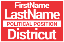24 x 36 Political Campaign 2