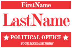 24 x 36 Political Campaign 1