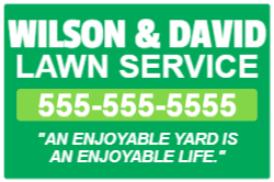 24 x 36 Lawn Service 1