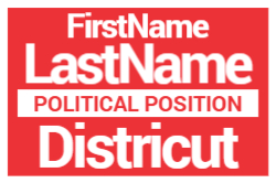 12 x 18 Political Campaign 2