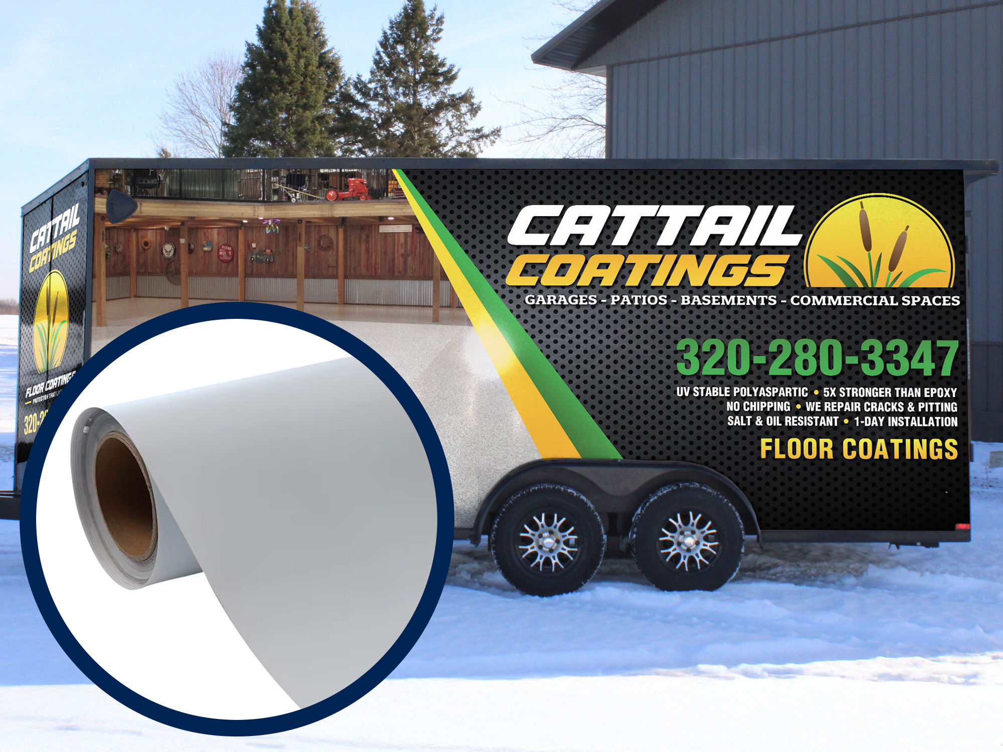 High-performance 3M IJ180Cv3 wrap film on vehicle