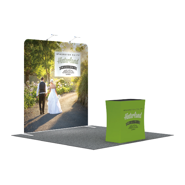 10Ft Standard Booth Solution 107 (D2) Graphic Package