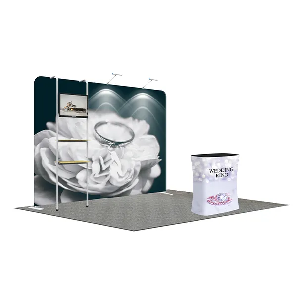 BCBS10-03 10ft Tradeshow Backdrop Set