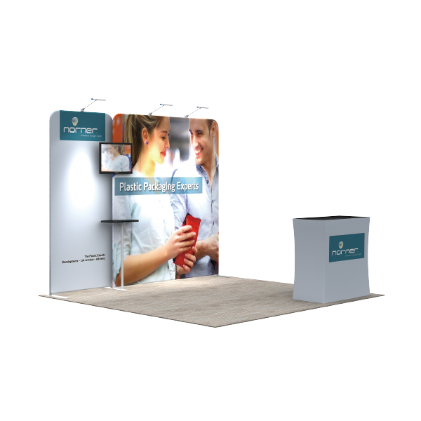 10Ft Standard Booth Solution 116 (C1A1) Graphic Package