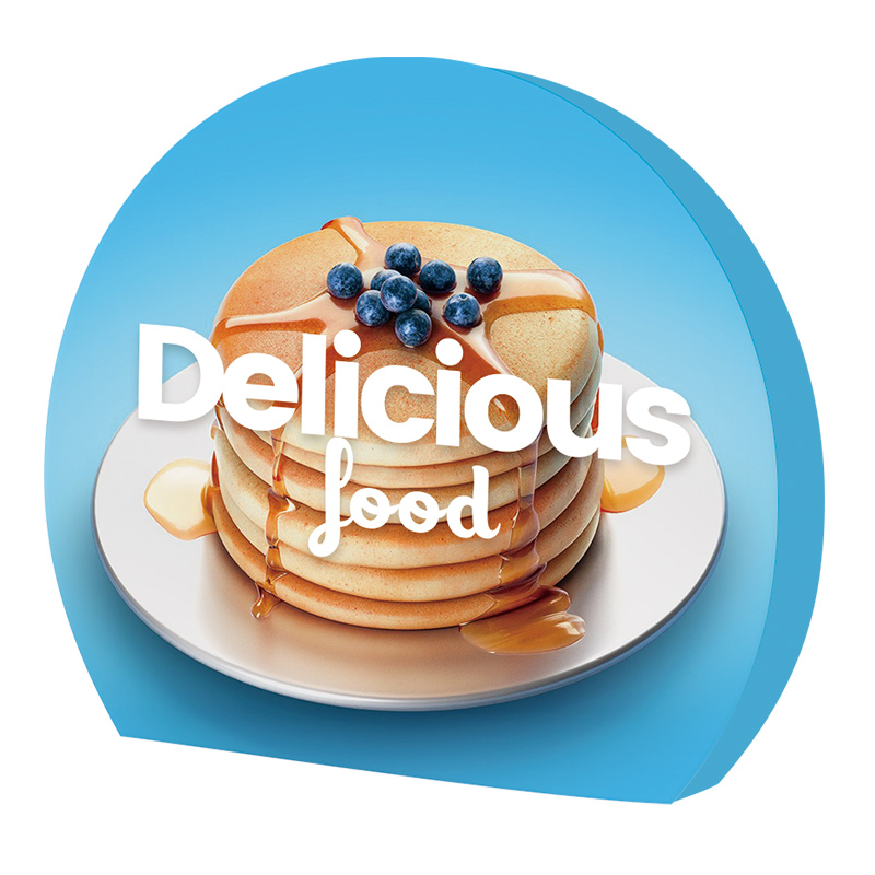 （004EM-17V24）Tube 3D Moon  Graphic Package