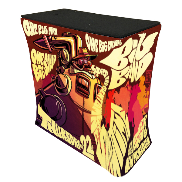 (010EM-Z10) Podium Case Counter Graphic Package