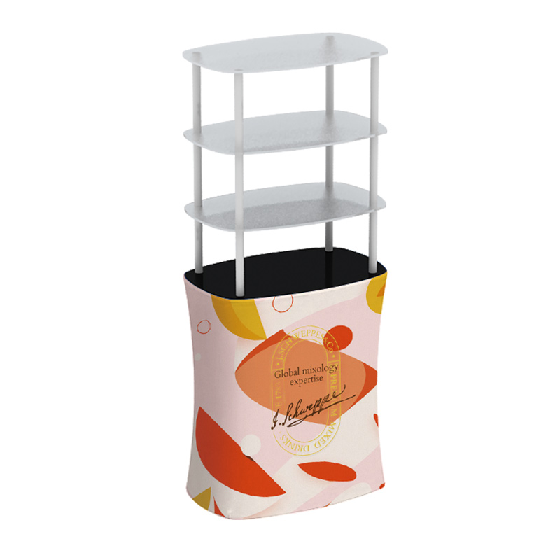 （018EM-17V13）Tube Square Display Rack Graphic Package