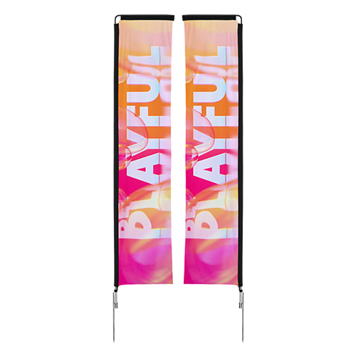 （014RF14ST）14' Premium Rectangle Flag  (Starting from $54 each)