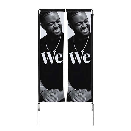 （014RF10ST）10' Premium Rectangle Flag  (Starting from $49 each)