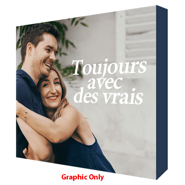 10ft Straight  Pop up Display Graphic Only