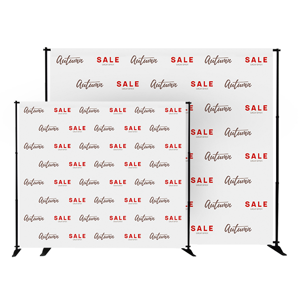 （003EM-19）10'x8'H Step and Repeat Banner