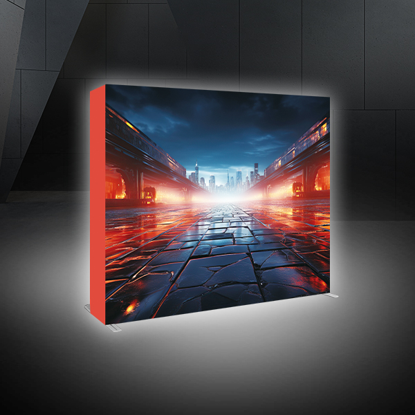 BCSBPU-8FT SEG Backlit Pop Up Display