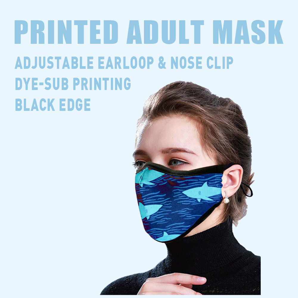 （002FMS083）DYESUB Adjustable Earloop Face Mask (S083)