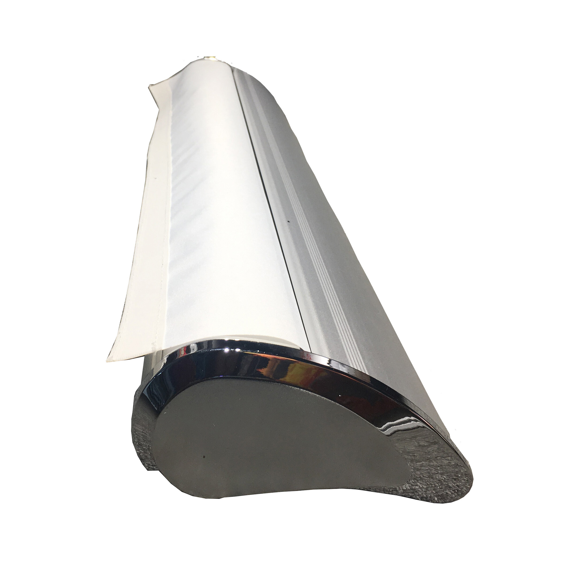 33.5×79"H Premium Small Teardrop Retractable Banner Stand Frame Only