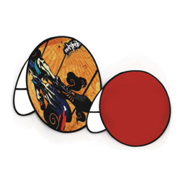 3.3Ft Round Pop Up Banner Graphic Package