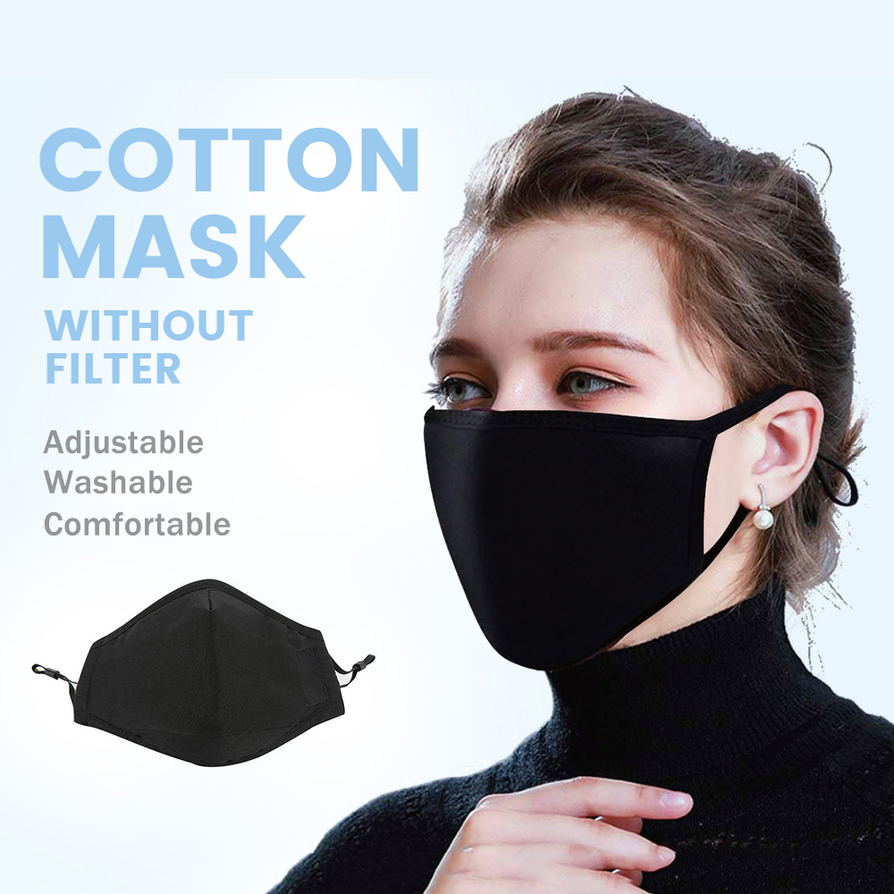 （002LBG0090-12）Standard Cotton Face Masks (No Filter)