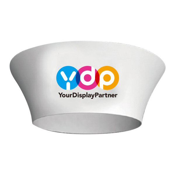 φ15'x4'H Tapered Circle Hanging Sign Graphic Package