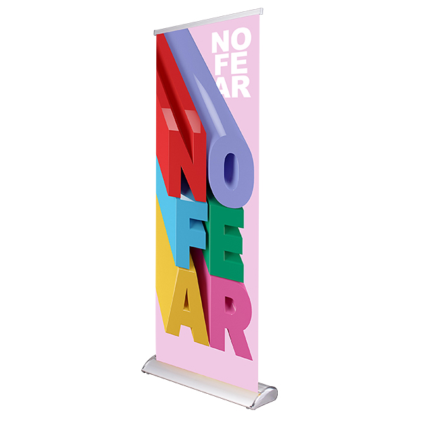 (006EM-01E)33.5"x79"H Premium Small Teardrop Retractable Banner Stand Graphic Package