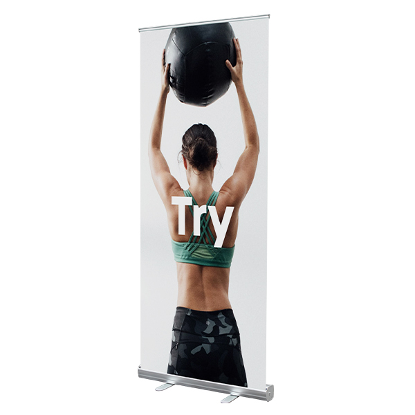 （006EM-01A-1）33.5"x79" Economic Retractable Banner Stands Graphic Package