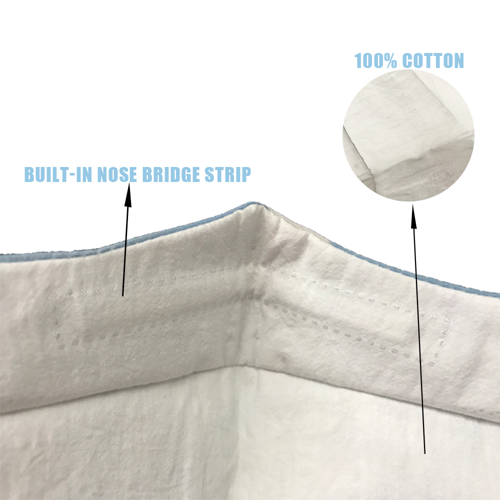 （002FMS047）Dye-Sub Printed Adult Mask Adjustable Ear Loops w./ Nose Wire (S047) 4