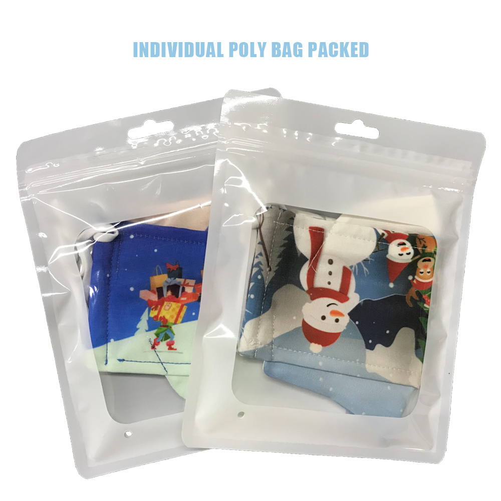 （002FMS047）Dye-Sub Printed Adult Mask Adjustable Ear Loops w./ Nose Wire (S047) 5