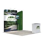 10Ft Standard Booth Solution 104 (C2A4) Graphic Package 1