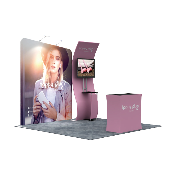 10Ft Standard Booth Solution 105 (C4A7) Graphic Package 1