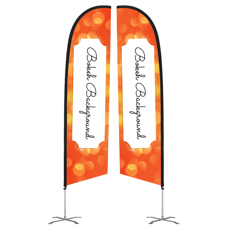 （014AF12ST）12' Premium Angled Flag (Starting from $45 each) 1