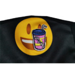 （002FMS072 ）Printed Mask With Straw Hole 2