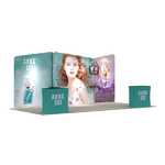 20Ft Standard Booth Solution 207 (C4D4A4) Graphic Package 1