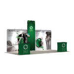 20Ft Standard Booth Solution 210 (D1A3D1) Graphic Package 1