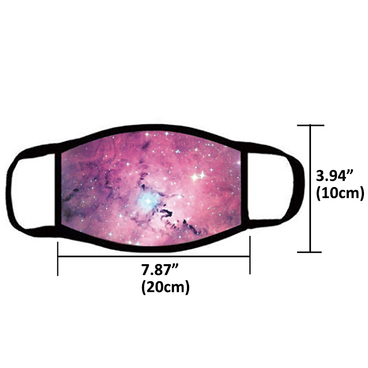 （002FMS053）S053 DYESUB Elastic Face Mask 2