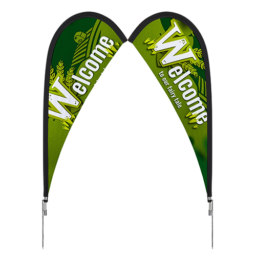 （014TF8ST）8' Premium Teardrop Flag (Starting from $40 each) 1