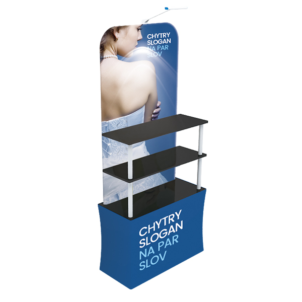 （018EM-17V14）Tube Backwall Display Rack Graphic Package 1