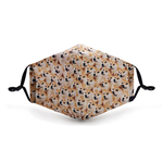 （002FMS048）Dye-Sub Printed Adult Mask Adjustable Ear Loops w./ Filter Pocket (S048) 9