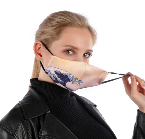 S048   DYESUB Adjustable Earloop Face Mask 3