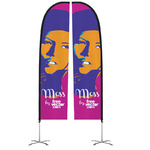 （014SF12ST）12' Premium Straight Flag (Starting from $45 each) 1