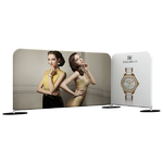 Tube Double Barricade Outdoor Display Graphic Package 1