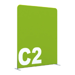 10Ft Standard Booth Solution 104 (C2A4) Graphic Package 2