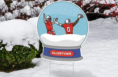 Allentown Snow Globe Sign