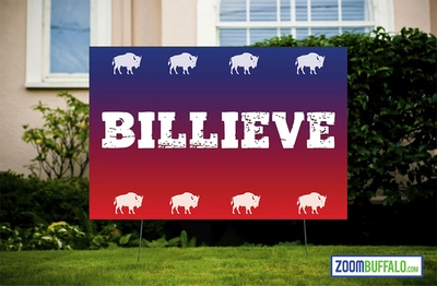 Billieve Bills Lawn Sign (Stake Included)