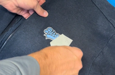 Your logo (24 pack) Iron on Garment - Any logo - 3" x 3"