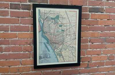 1884 Map of Buffalo