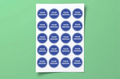 Circle Stickers / circlular labels