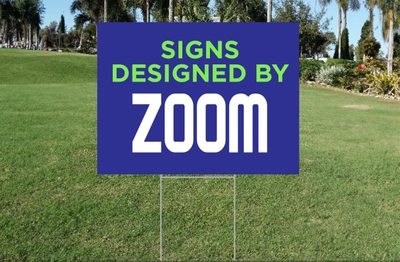 Category Signs Designed by Zoom