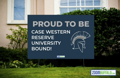 Case Western Reserve University Bound Lawn Sign (Stake Included)