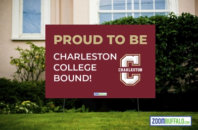 Charleston College Bound Lawn Sign (Stake Included)