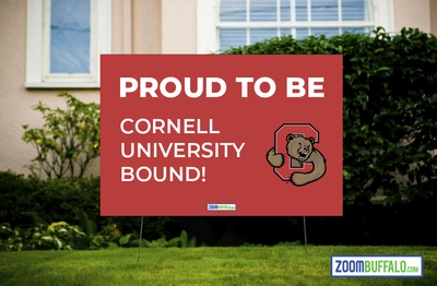 Cornell University Bound Lawn Sign (Stake Included)